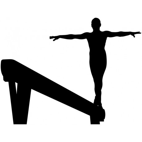 sticker mural gymnastique pas cher