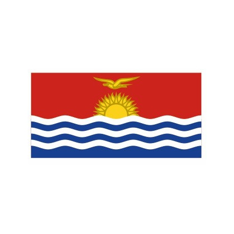Sticker - Drapeau Kiribati REFG804