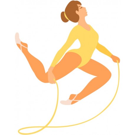 stickers gymnastique chambre