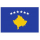 Sticker - Drapeau Kosovo REFG805