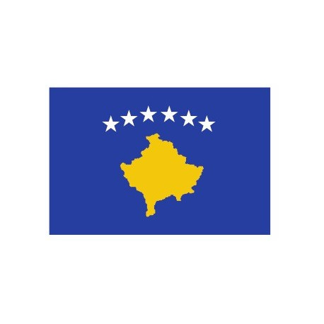 Sticker - Drapeau Kosovo REFG805