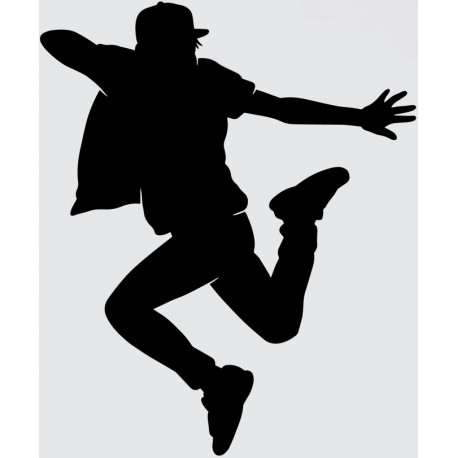 stickers hip hop danseuse