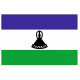 Sticker - Drapeau Lesotho REFG806