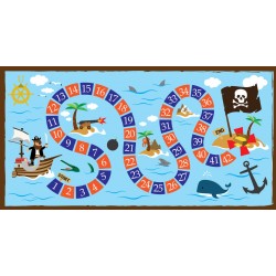 autocollant jeux table animaux