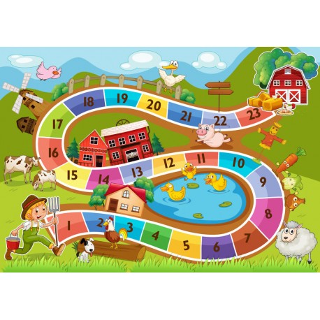 autocollant jeux table enfant