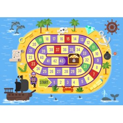 autocollant jeux table ferme