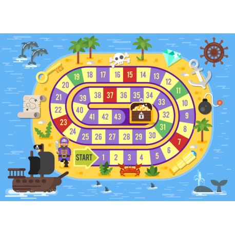 autocollant jeux table ferme