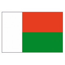 Sticker - Drapeau Madagascar REFG809