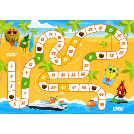 stickers muraux jeux table deco