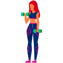 autocollant jeu olympique gymnastique