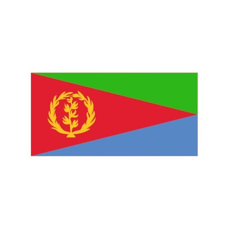 Sticker - Drapeau Eritrea REFG813
