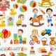 sticker mural dinosaure bebe