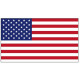 Sticker - Drapeau Etat-Unis REFG147