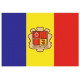 Sticker - Drapeau Andorre REFG831