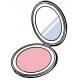 autocollants pinceau maquillage