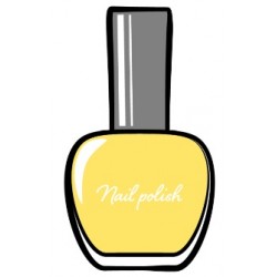 autocollants vernis rose