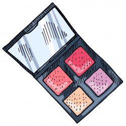 sticker maquillage paupiere yeux