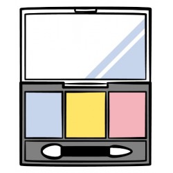 stickers maquillage paupiere