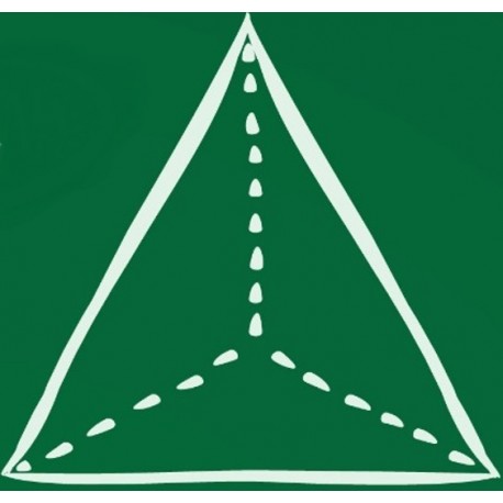 autocollant mathematique triangle