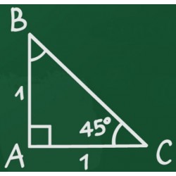 sticker mural triangle rectangle