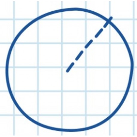 sticker mural geometrie