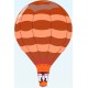 autocollants muraux montgolfiere chambre enfant