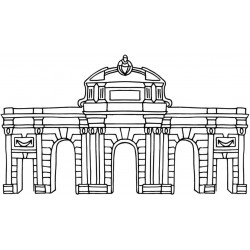 autocollant mural symbole luxembourg