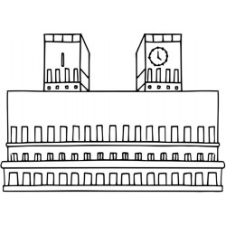autocollant mural symbole moscou