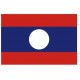 Sticker - Drapeau Laos REFG867