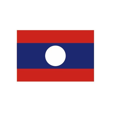 Sticker - Drapeau Laos REFG867