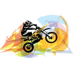 autocollants main peace