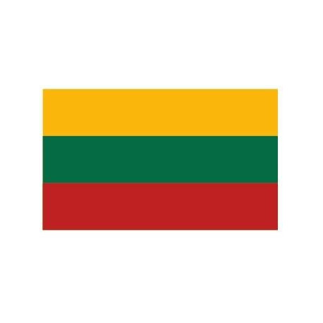 Sticker - Drapeau Lithuanie REFG870