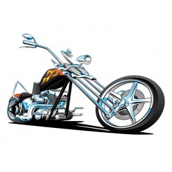 autocollants moto chambre garcon