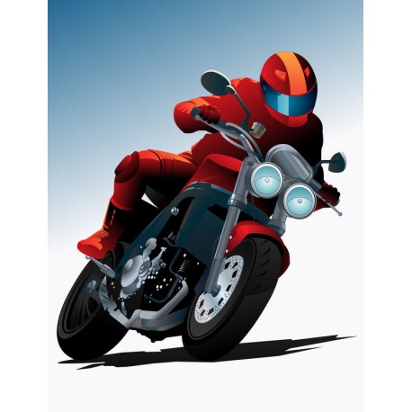 sticker moto decoration