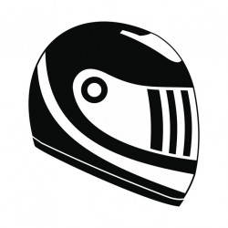 sticker moto vert