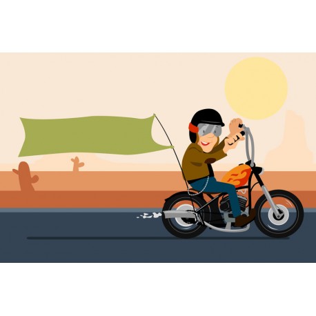 stickers moto decoration