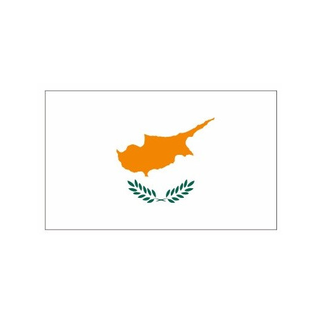 Sticker - Drapeau Chypre REFG881