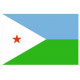 Sticker - Drapeau Djibouti REFG884