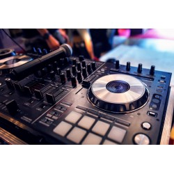 autocollants tourne disque