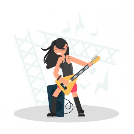 sticker chanteuse afro