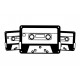 stickers muraux casque baffe
