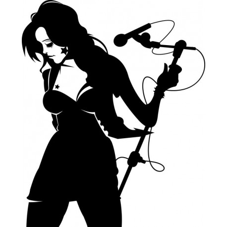 stickers muraux disque vynile