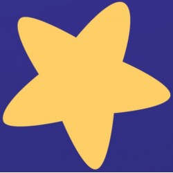 autocollant mural etoile chambre enfant