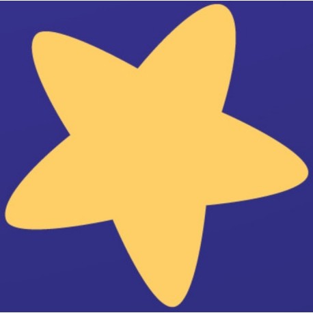 autocollant mural etoile chambre enfant