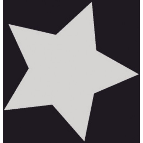 autocollants muraux etoile beige