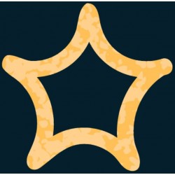 autocollants muraux etoile deco pas cher