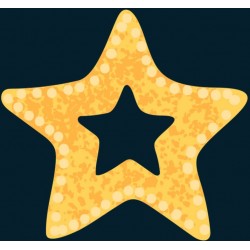 sticker etoile chambre