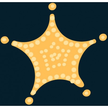 sticker etoile enfant