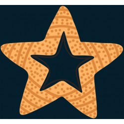 sticker etoile jaune