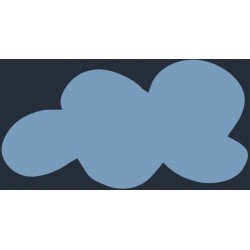 sticker mural nuit etoilee deco